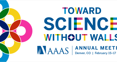 Horizontal graphic with tagline Toward Science Without Walls