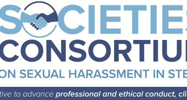 Logo of the Societies Consortium on Sexual Harassment in STEMM