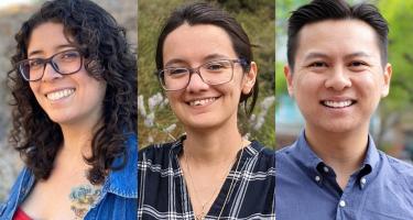 Collage of summer diversity fellows