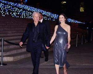 Michael Douglas and wife Catherine Zeta-Jones, 2012. Credit: David Shankbone