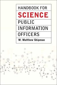 Handbook for Science Public Information Officers cover